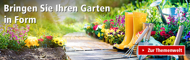 Bringen Sie Ihren Garten in Form