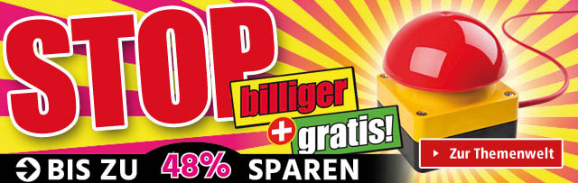 STOP Billiger + Gratis!