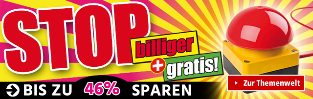 STOP Billiger + Gratis!