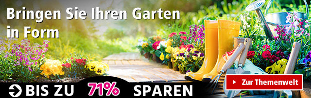 Bringen Sie Ihren Garten<br/>in Form