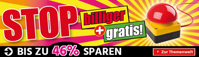 STOP Billiger + Gratis!