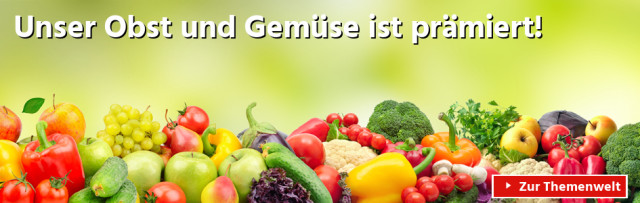 Unser Obst und Gemüse ist prämiert!