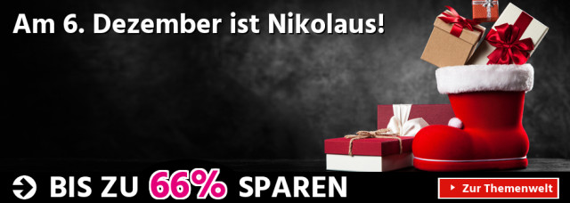 Am 6. Dezember ist Nikolaus!