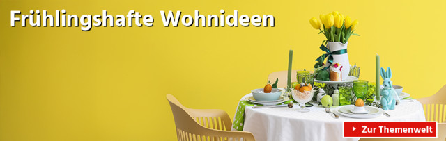 Frühlingshafte Wohnideen