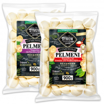 Pelmeni mit Fleischfüllung