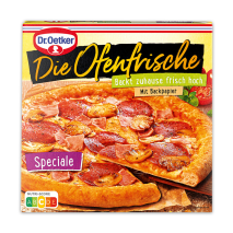 Pizza Die Ofenfrische