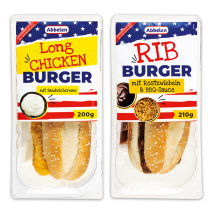 Long Chicken / Rib Burger