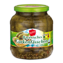 Bayerisches Gurkenfässchen