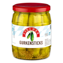 Gurkensticks / Sandwichgurkenzungen