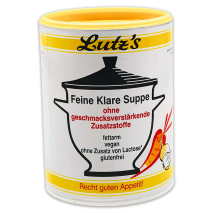 Feine Klare Suppe / Delikatess-Soße