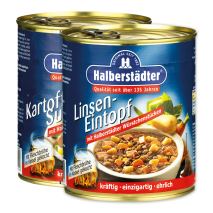 Linsen-Eintopf / Kartoffel-Suppe