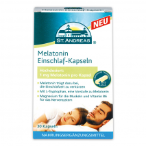 Melatonin Einschlaf-Kapseln