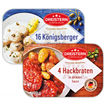 4 Hackbraten / 16 Königsberger