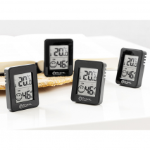 LCD-Thermo-/ Hygrometer 4er-Set