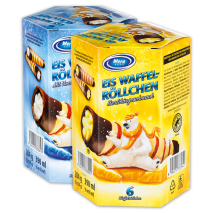 Eis Waffelröllchen