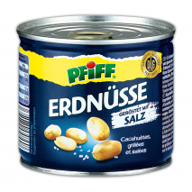 Erdnüsse in der Dose